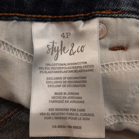 Style & Co embroidered jeans - Picture 10 of 13